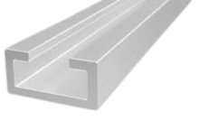 Heavy-duty Aluminium C Channel made from Aluminium, Galvanized Iron (GI), and Hot-Dip Galvanized Iron (HDGI) for structural and solar mounting applications.