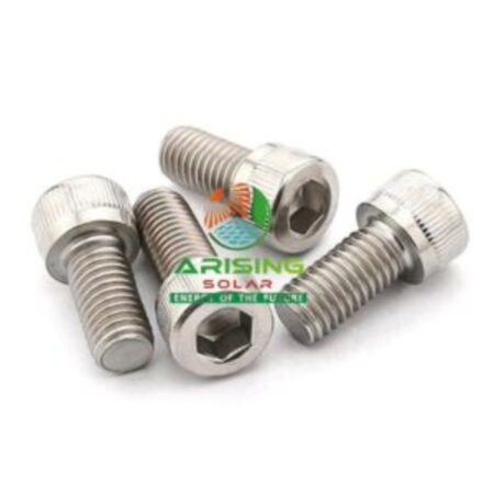 High-strength Allen Key Bolt made from S.S. 202, S.S. 304, and Galvanized Iron (GI) for industrial, solar, and structural applications.